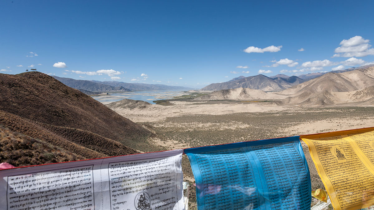 gebedsvlaggen in tibet